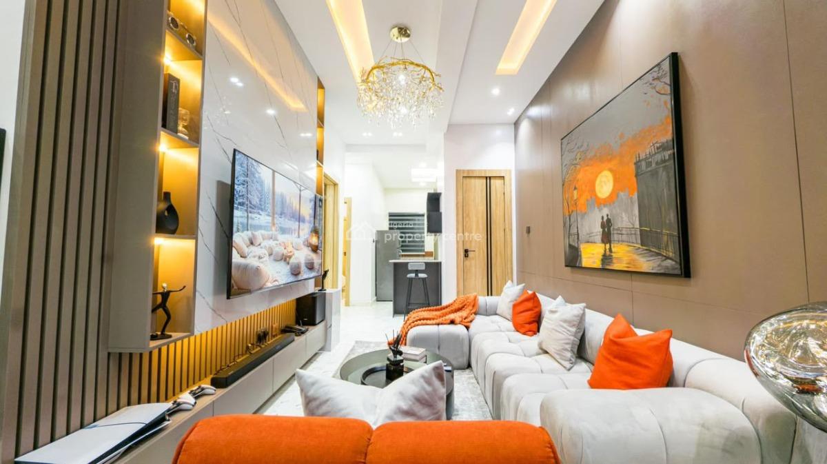 Brand New Luxury 2 Bedroom Apartment, Chevron, Lekki, Lagos, Self Contain (single Rooms) Short Let