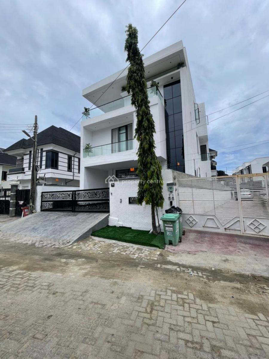 Contemporary 5 Bedroom Fully Detached Duplex + Bq & Cinema, Ikota, Lekki, Lagos, Detached Duplex for Sale