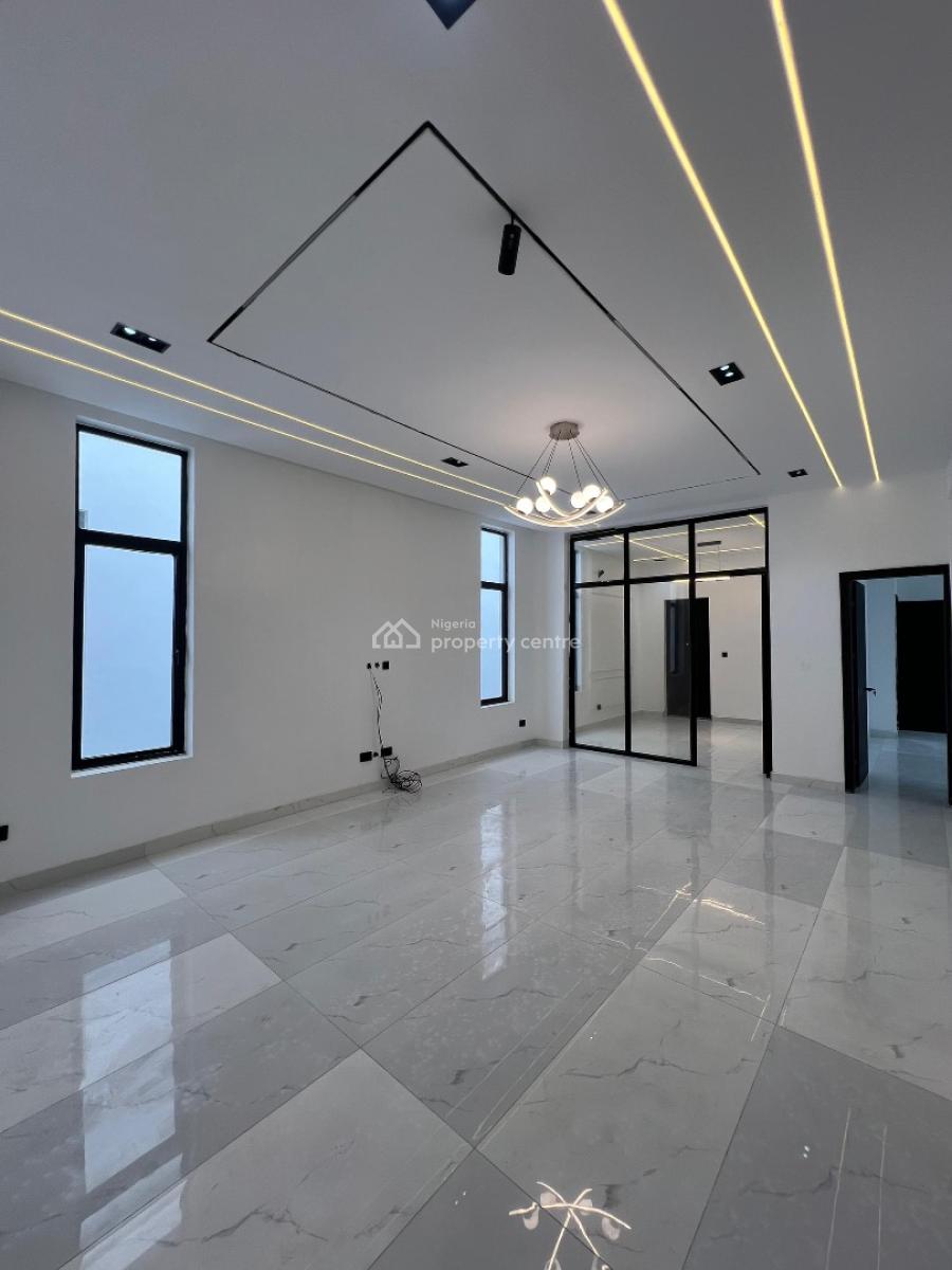 Contemporary 5-bedroom Luxury Detached Duplex, Chevron, Lekki, Lagos, Detached Duplex for Sale