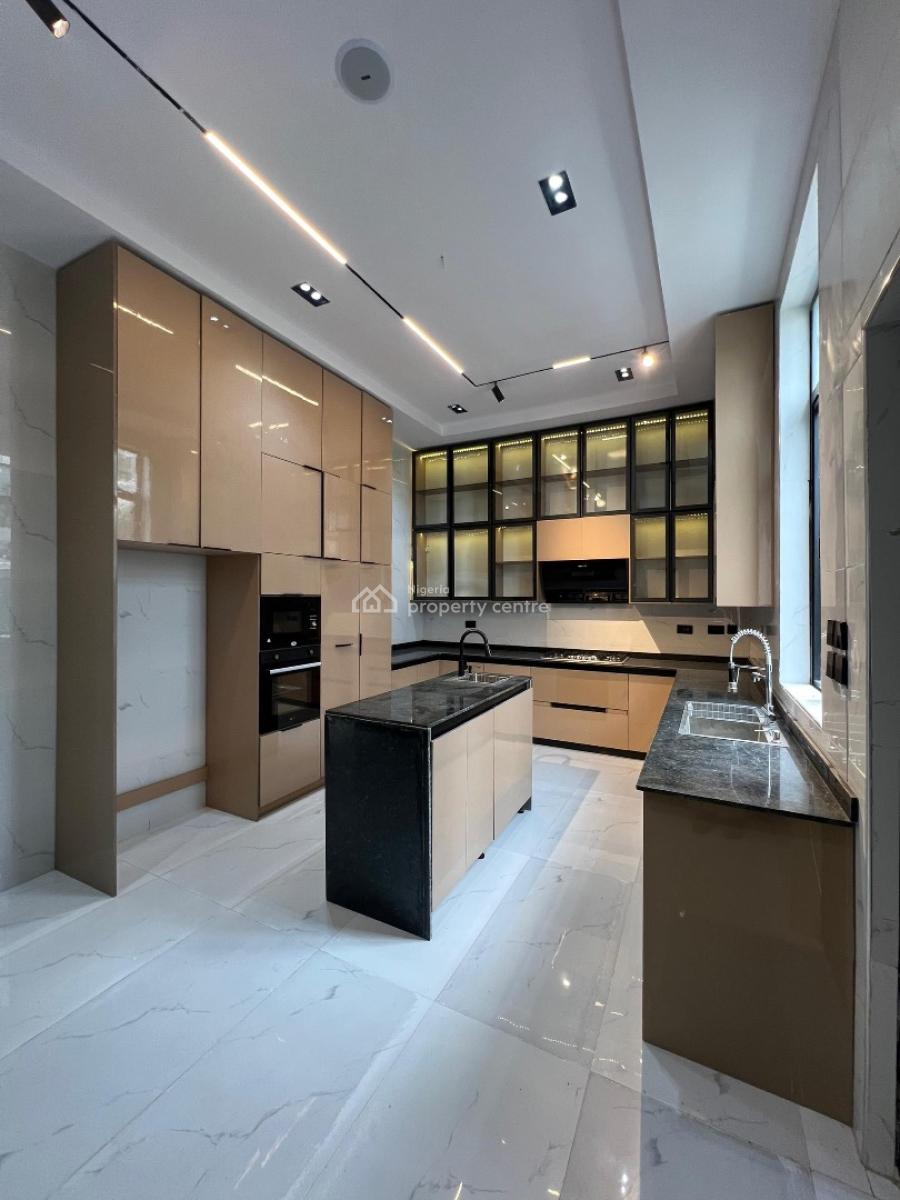 Contemporary 5-bedroom Luxury Detached Duplex, Chevron, Lekki, Lagos, Detached Duplex for Sale