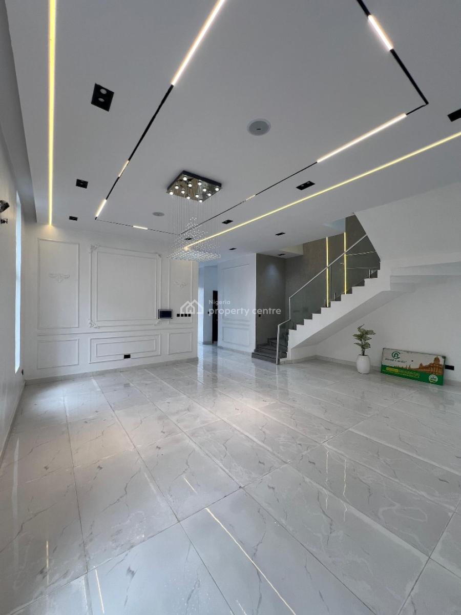 Contemporary 5-bedroom Luxury Detached Duplex, Chevron, Lekki, Lagos, Detached Duplex for Sale
