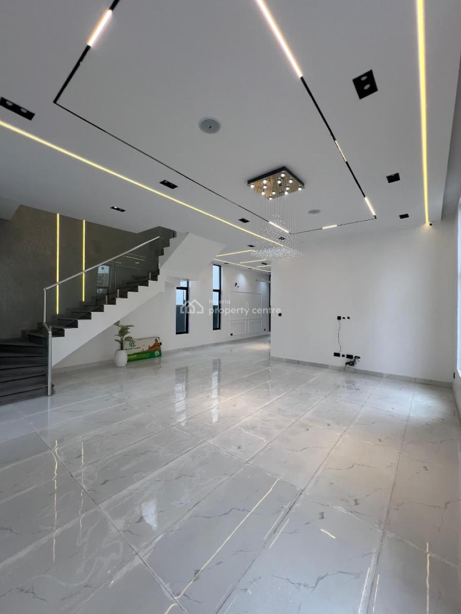 Contemporary 5-bedroom Luxury Detached Duplex, Chevron, Lekki, Lagos, Detached Duplex for Sale