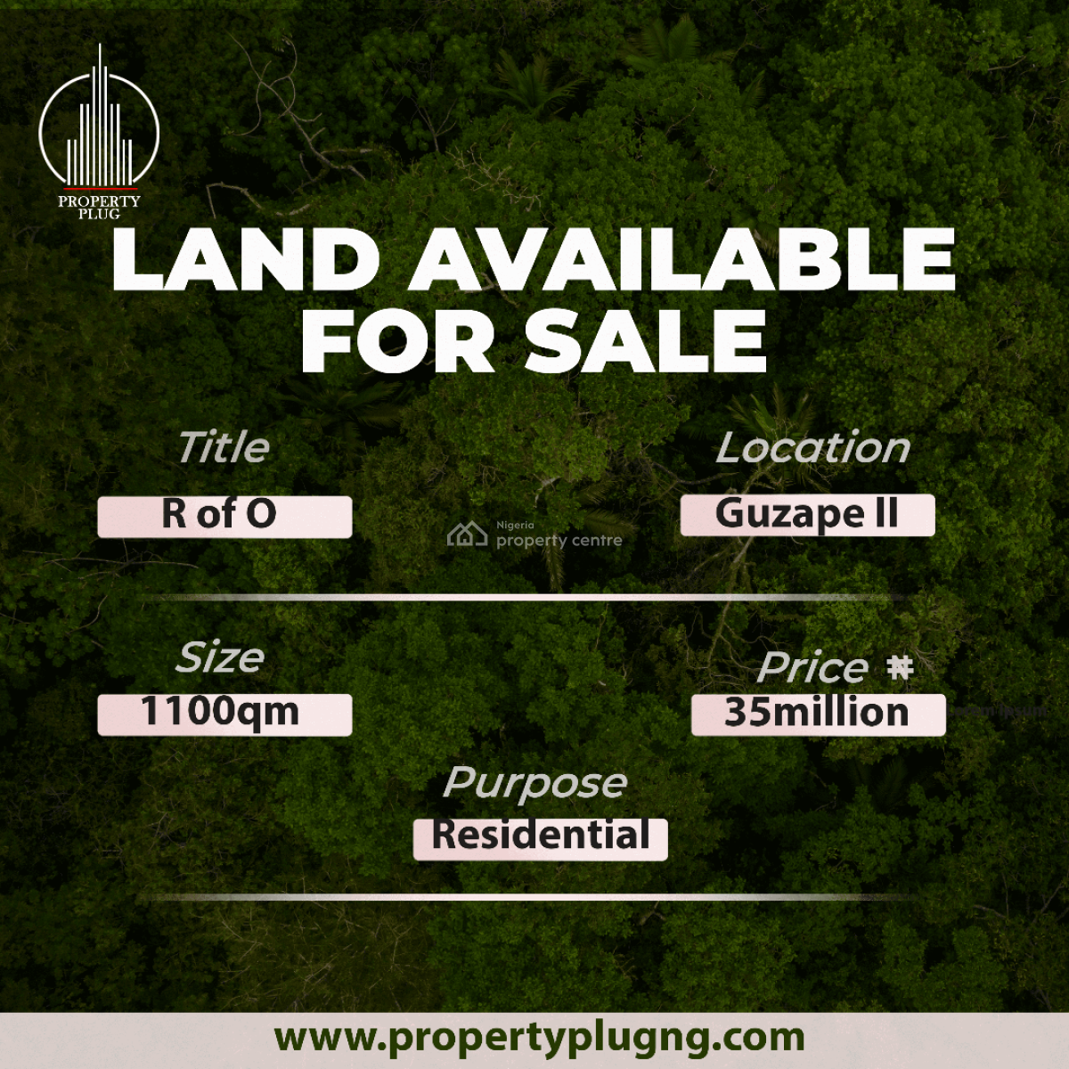 Premium Plot Available at Guzape 2, Guzape District, Abuja, Residential Land for Sale