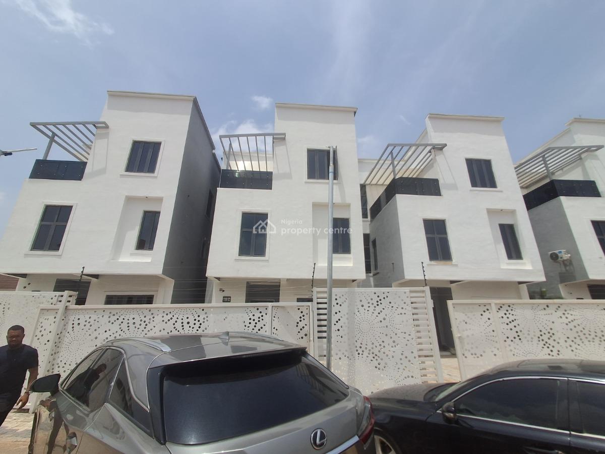 5-bedrooms Terrace Duplex, Guzape, Guzape District, Abuja, Terraced Duplex for Sale