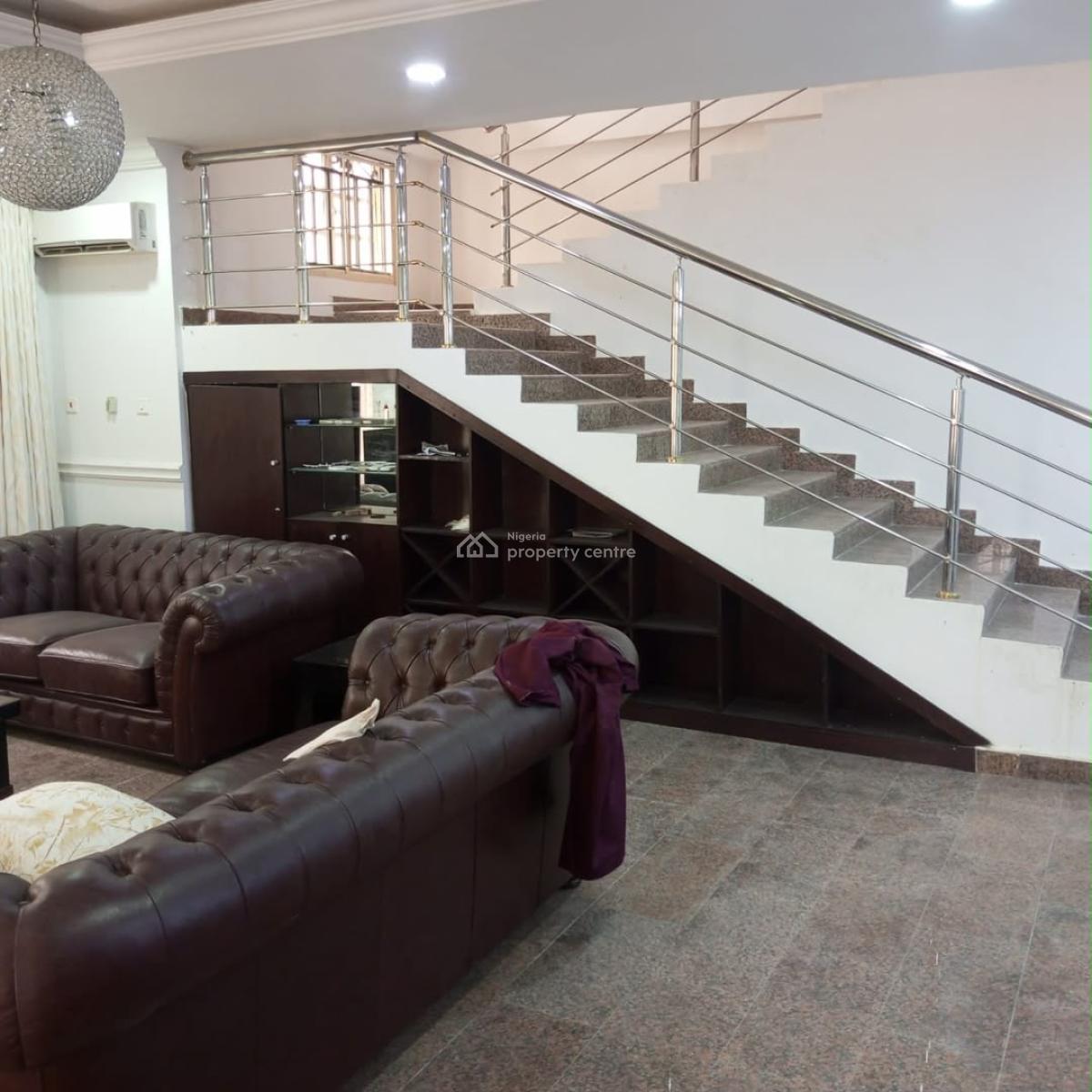 5 Bedroom Fully Furnished Detached Duplex with a Bq, Amen Estate Phase 1 Ibeju Lekki Lagos, Ibeju Lekki, Lagos, Detached Duplex for Sale
