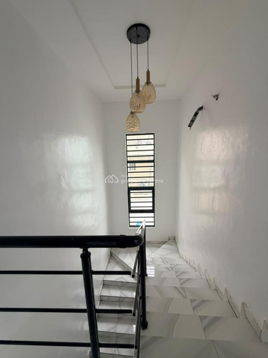 Exquisitely Built 4 Bedroom Terrace Detached Duplex with Bq, Opebi, Ikeja, Lagos, Terraced Duplex for Sale