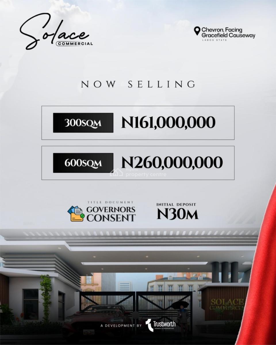 Land, Chevron Lekki, Lekki, Lagos, Commercial Property for Sale