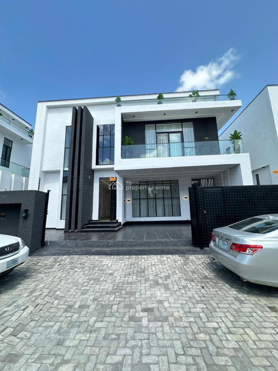 Outstanding Spacious Luxury 5 Bedroom Fully Detached Duplex with a Bq, Vgc, Lekki, Lagos, Detached Duplex for Sale