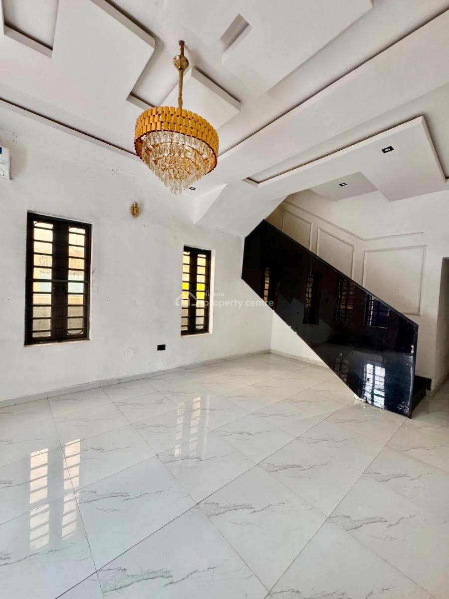 Well Maintained Spacious House in Free Flood Area, Sangotedo, Ajah, Lagos, Semi-detached Duplex for Rent