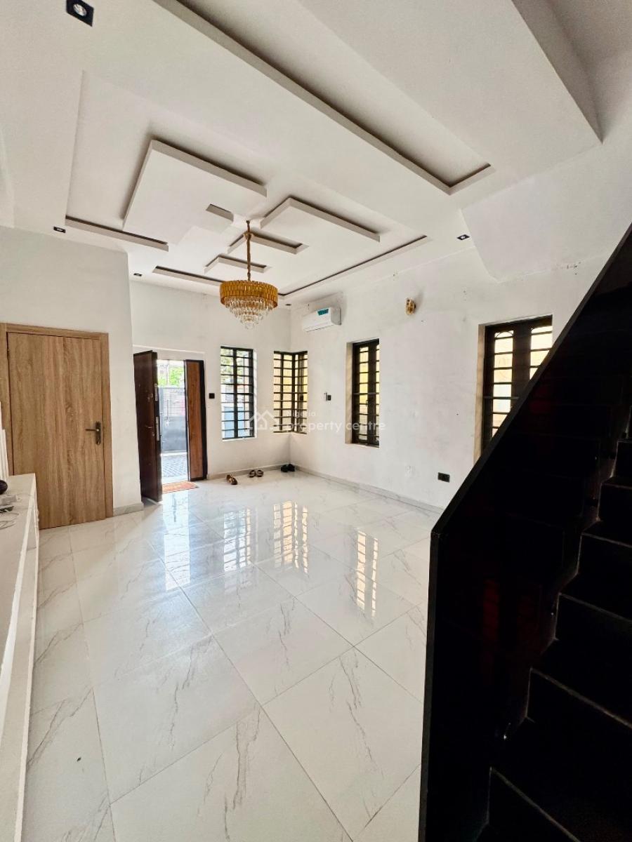 Well Maintained Spacious House in Free Flood Area, Sangotedo, Ajah, Lagos, Semi-detached Duplex for Rent