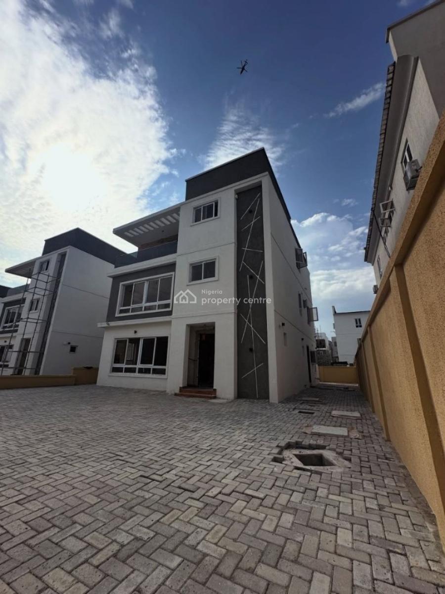 6 Bedroom Detached Duplex in a Secured Estate, Western Foreshore Estate, Osapa, Lekki, Lagos, Detached Duplex for Sale