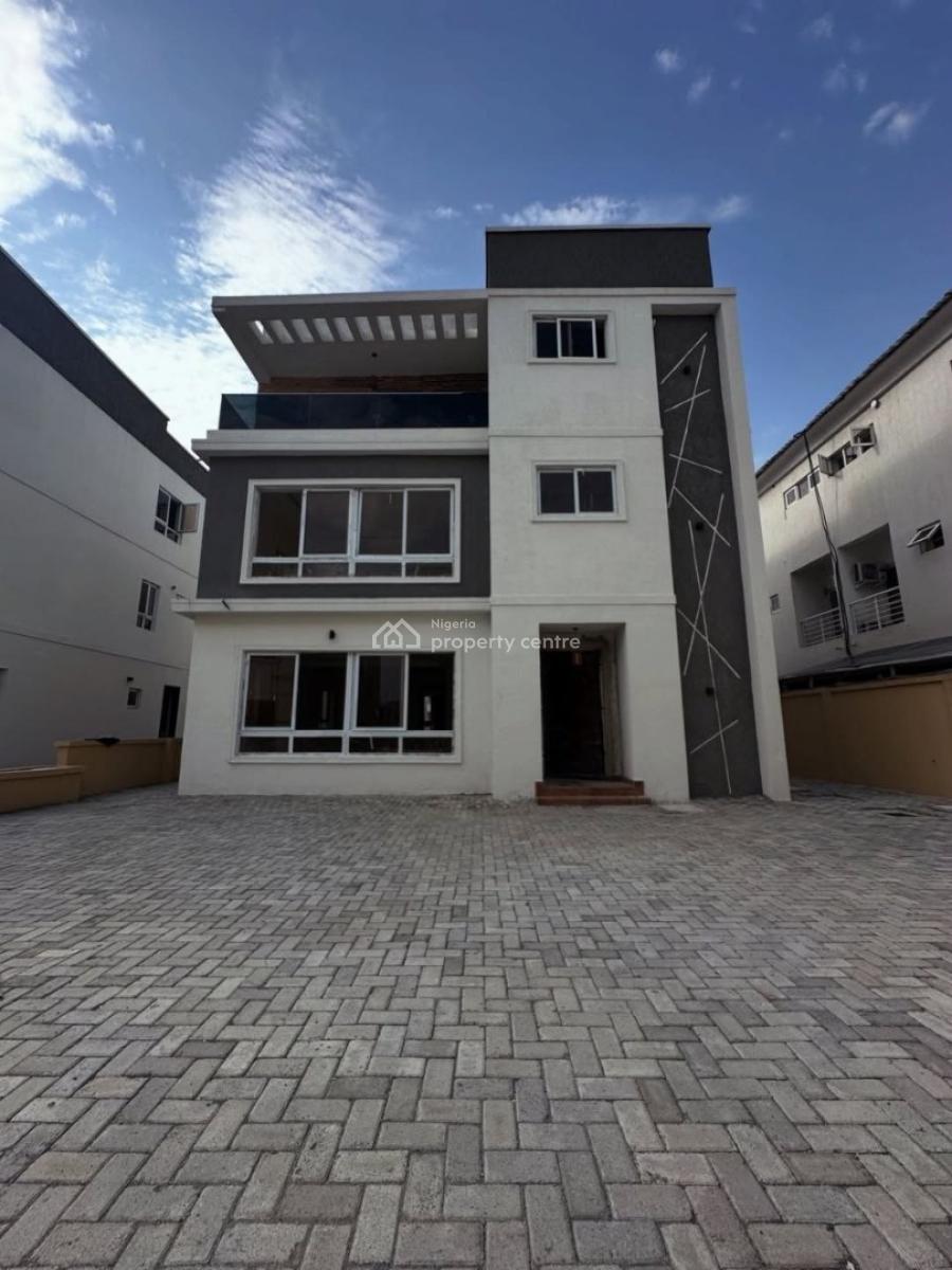 6 Bedroom Detached Duplex in a Secured Estate, Western Foreshore Estate, Osapa, Lekki, Lagos, Detached Duplex for Sale