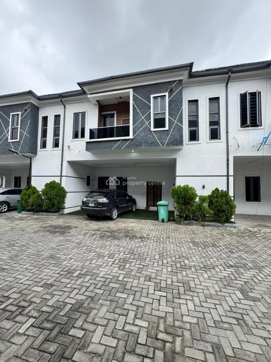 4 Bedroom Terraced Duplex with Pool & Gym, Lekki, Lagos, Terraced Duplex for Rent