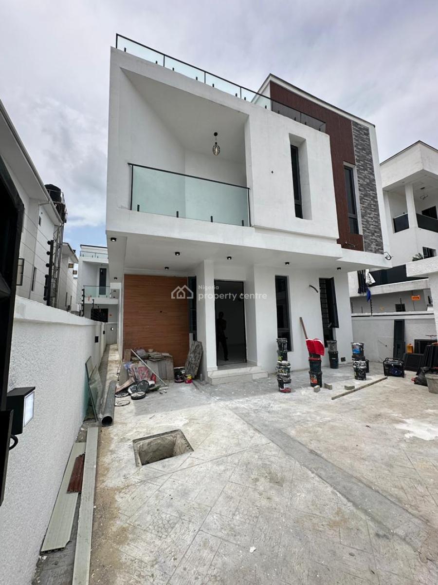 Exquisite Luxury Spacious 5 Bedroom Fully Detached Duplex with Bq, Ikota, Lekki, Lagos, Detached Duplex for Sale