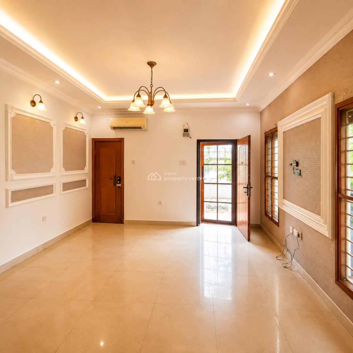 3 Bedroom Bungalow with Ac and  Fitted Kichen, Vgc, Vgc, Lekki, Lagos, Detached Bungalow for Rent