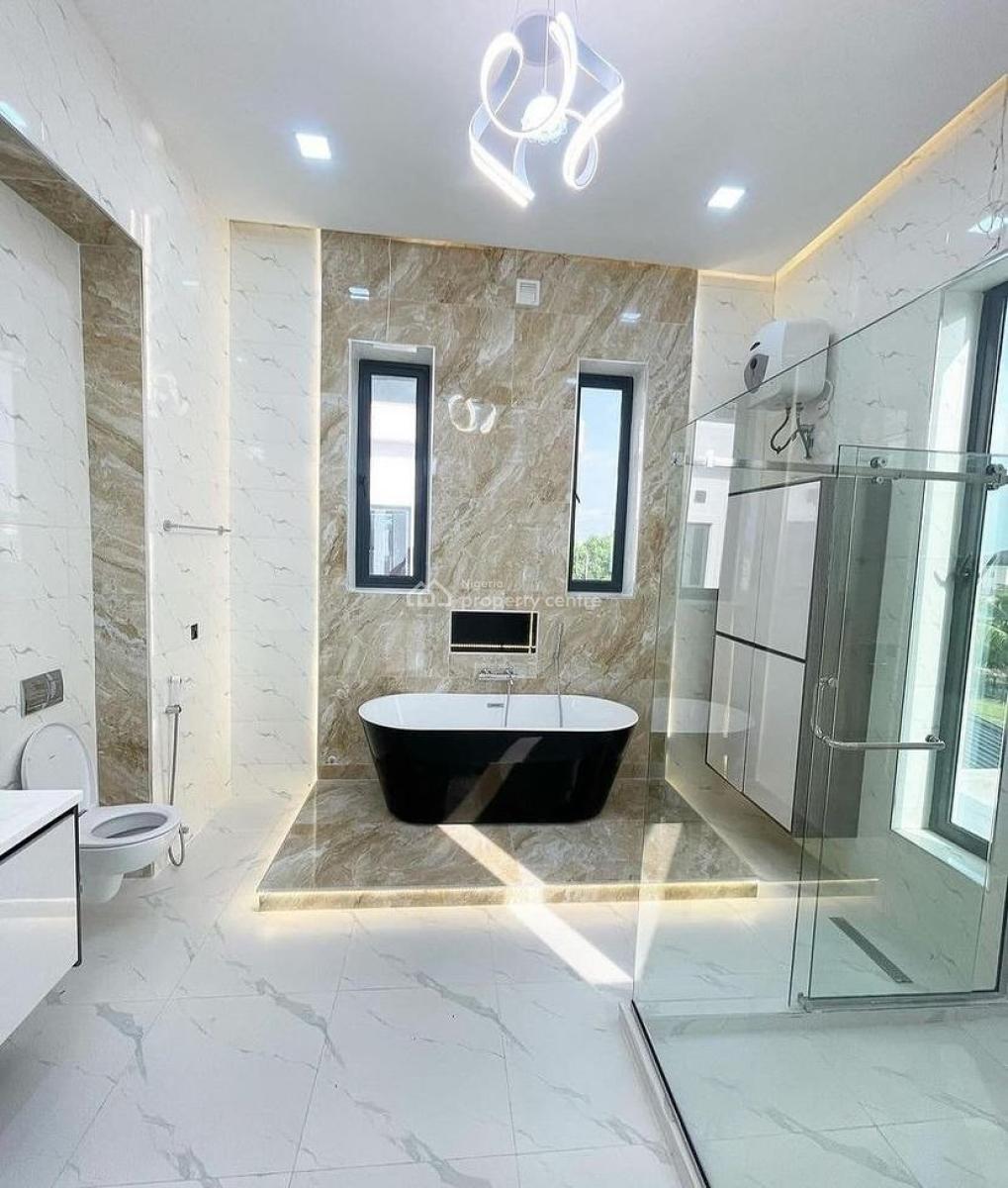 Luxury 6 Bedroom Detached Duplex with Bq & Cinema, Western Foreshore Estate, Osapa, Lekki, Lagos, Detached Duplex for Sale
