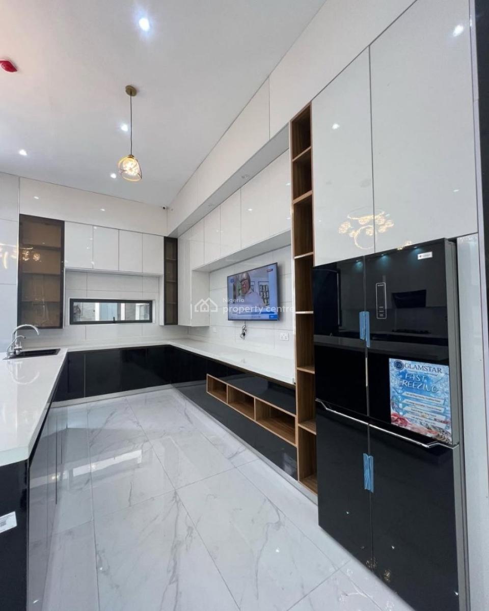 Luxury 6 Bedroom Detached Duplex with Bq & Cinema, Western Foreshore Estate, Osapa, Lekki, Lagos, Detached Duplex for Sale