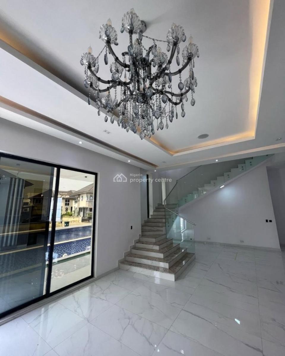 Luxury 6 Bedroom Detached Duplex with Bq & Cinema, Western Foreshore Estate, Osapa, Lekki, Lagos, Detached Duplex for Sale