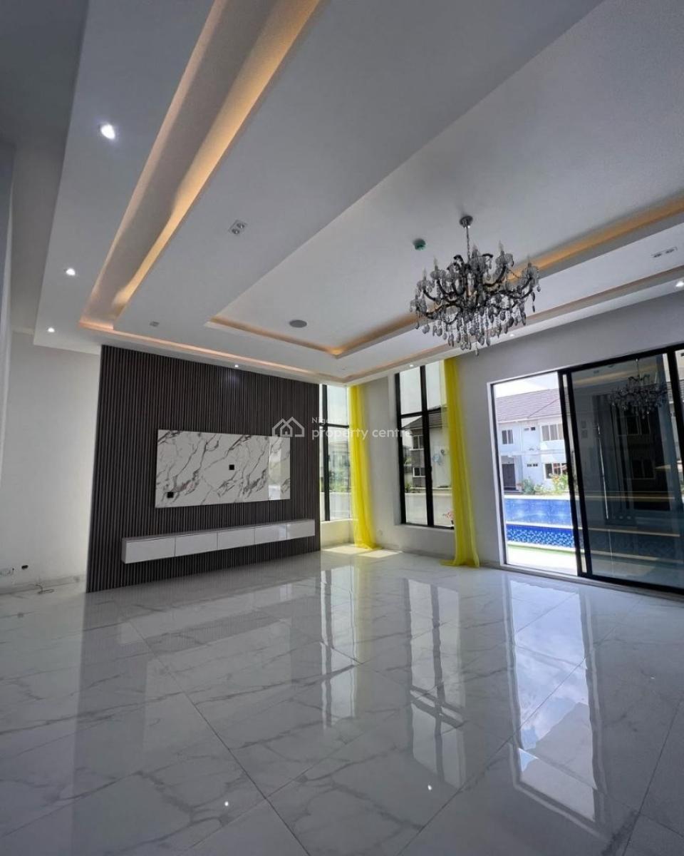Luxury 6 Bedroom Detached Duplex with Bq & Cinema, Western Foreshore Estate, Osapa, Lekki, Lagos, Detached Duplex for Sale