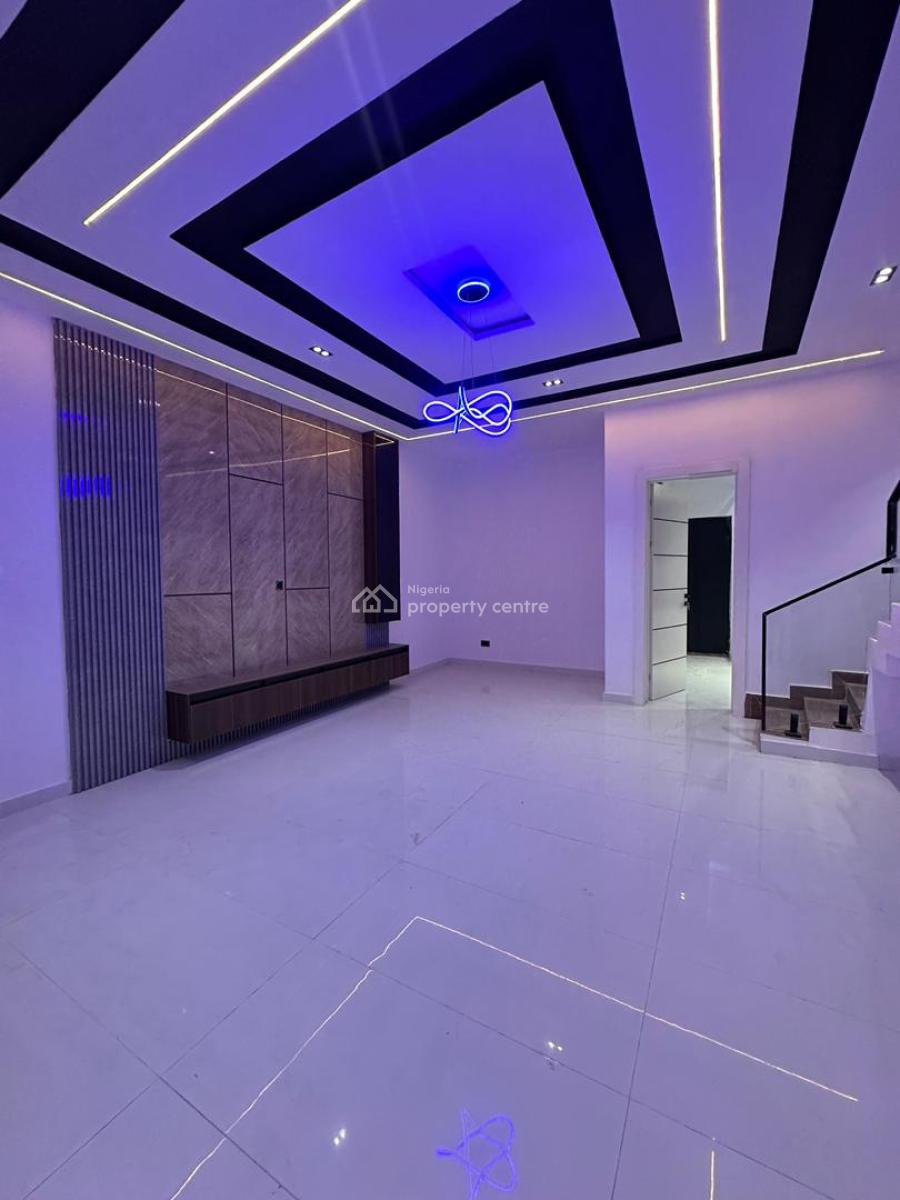 Exquisite Luxury Spacious 3 Bedroom Terrace Duplex with Bq, Ikota, Lekki, Lagos, Terraced Duplex for Sale