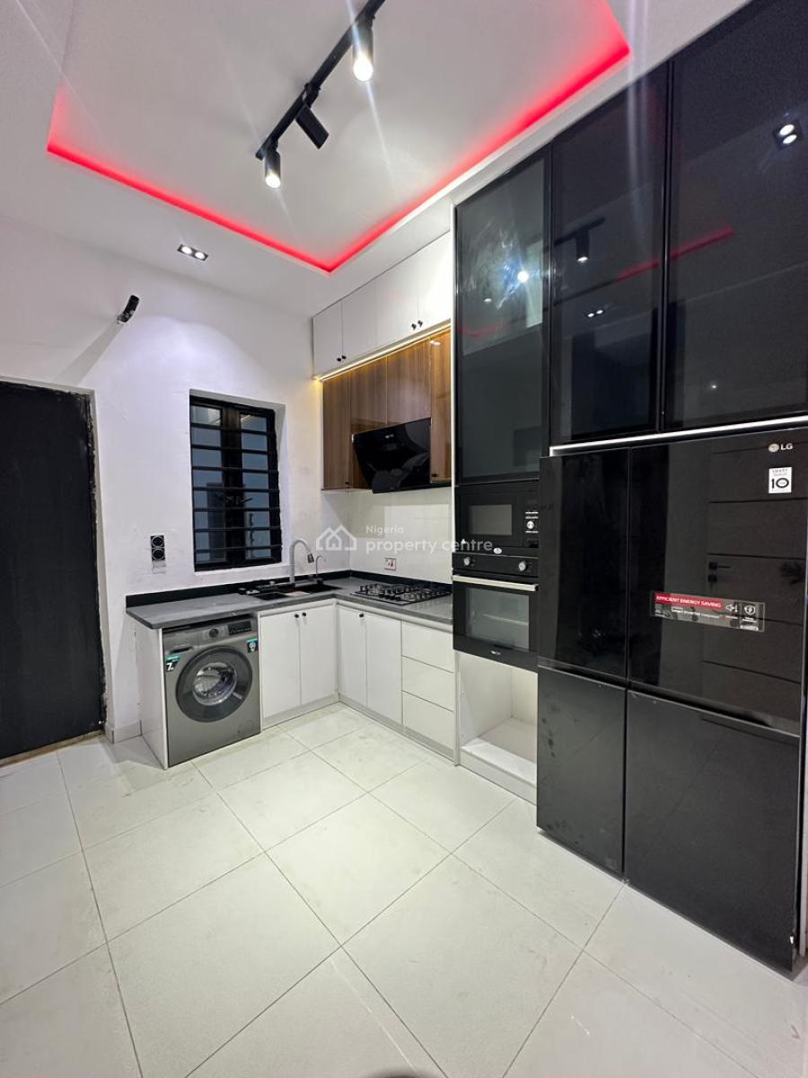 Exquisite Luxury Spacious 3 Bedroom Terrace Duplex with Bq, Ikota, Lekki, Lagos, Terraced Duplex for Sale