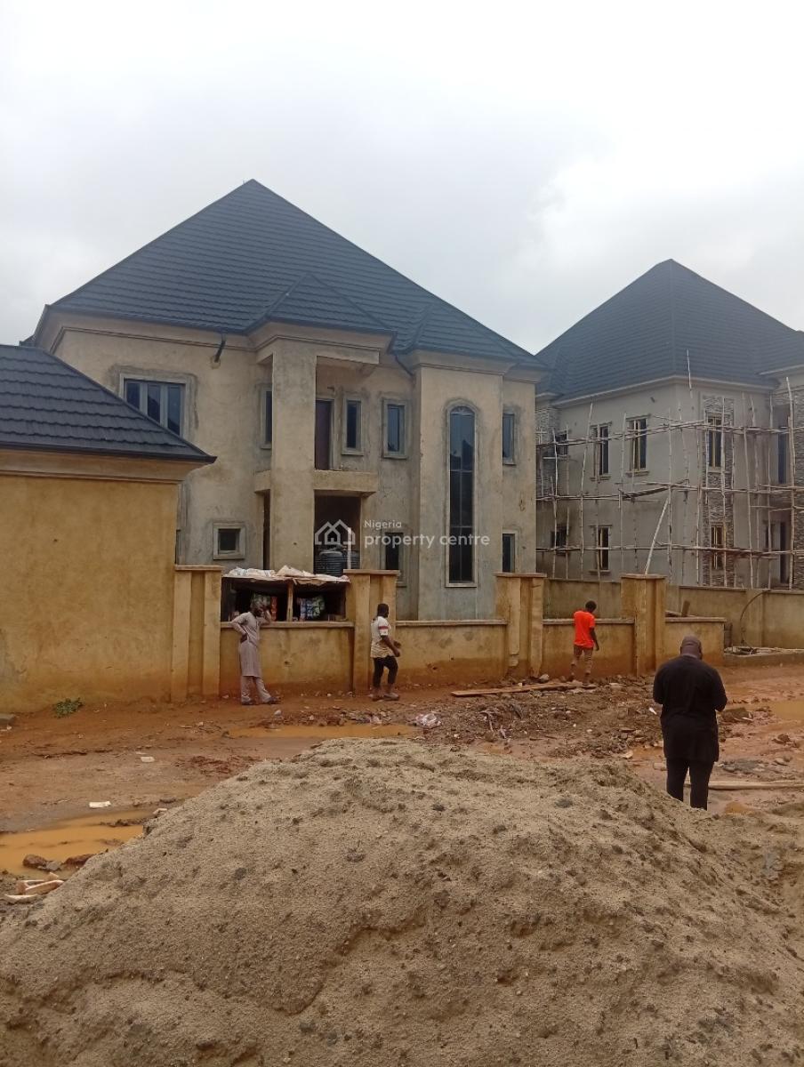 7 Bedroom Fully Detached Duplex in Dakibiyu 85% Completed, By Wuye, Dakibiyu, Abuja, Detached Duplex for Sale