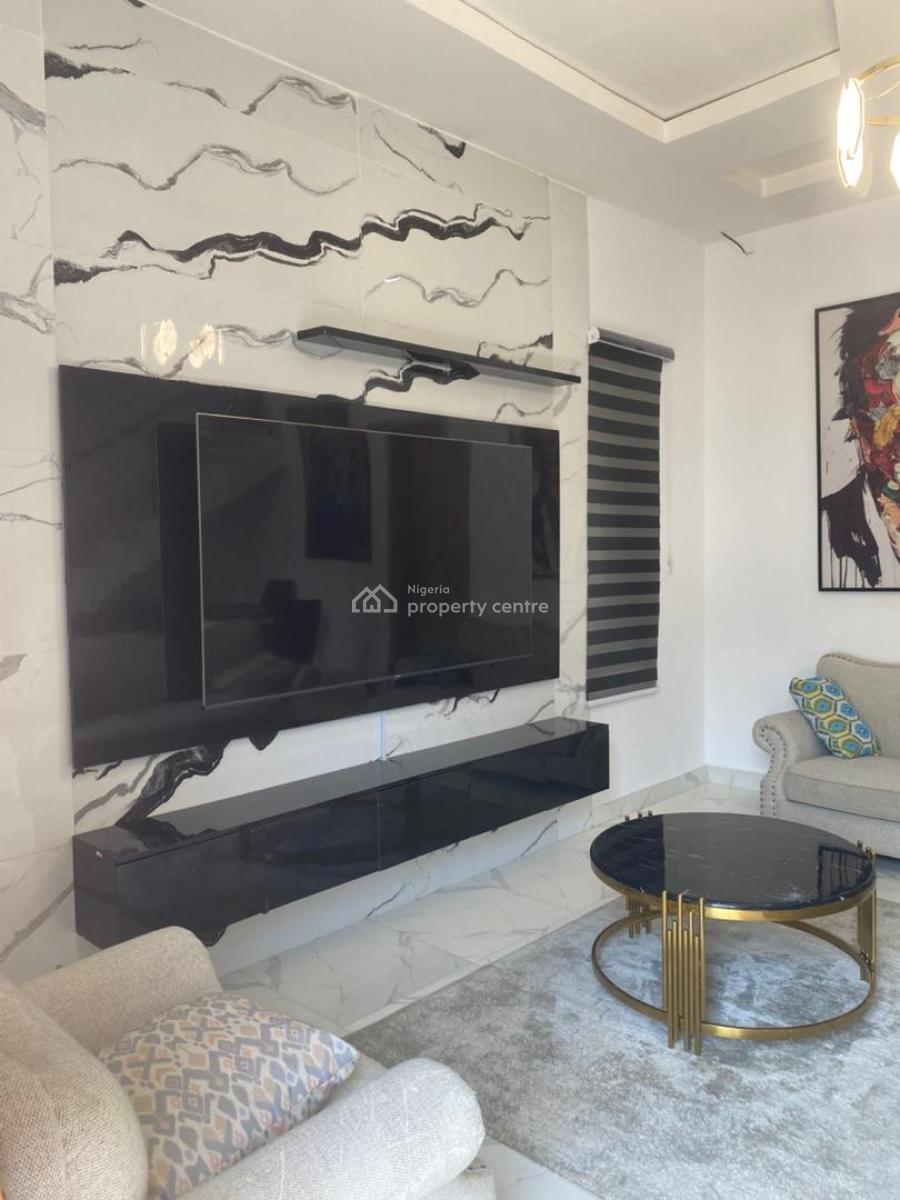 Fully Furnished 3 Bedroom Terrace Duplex with Inverter & Solar., Westend Estate, Ikota, Lekki, Lagos, Semi-detached Duplex for Rent