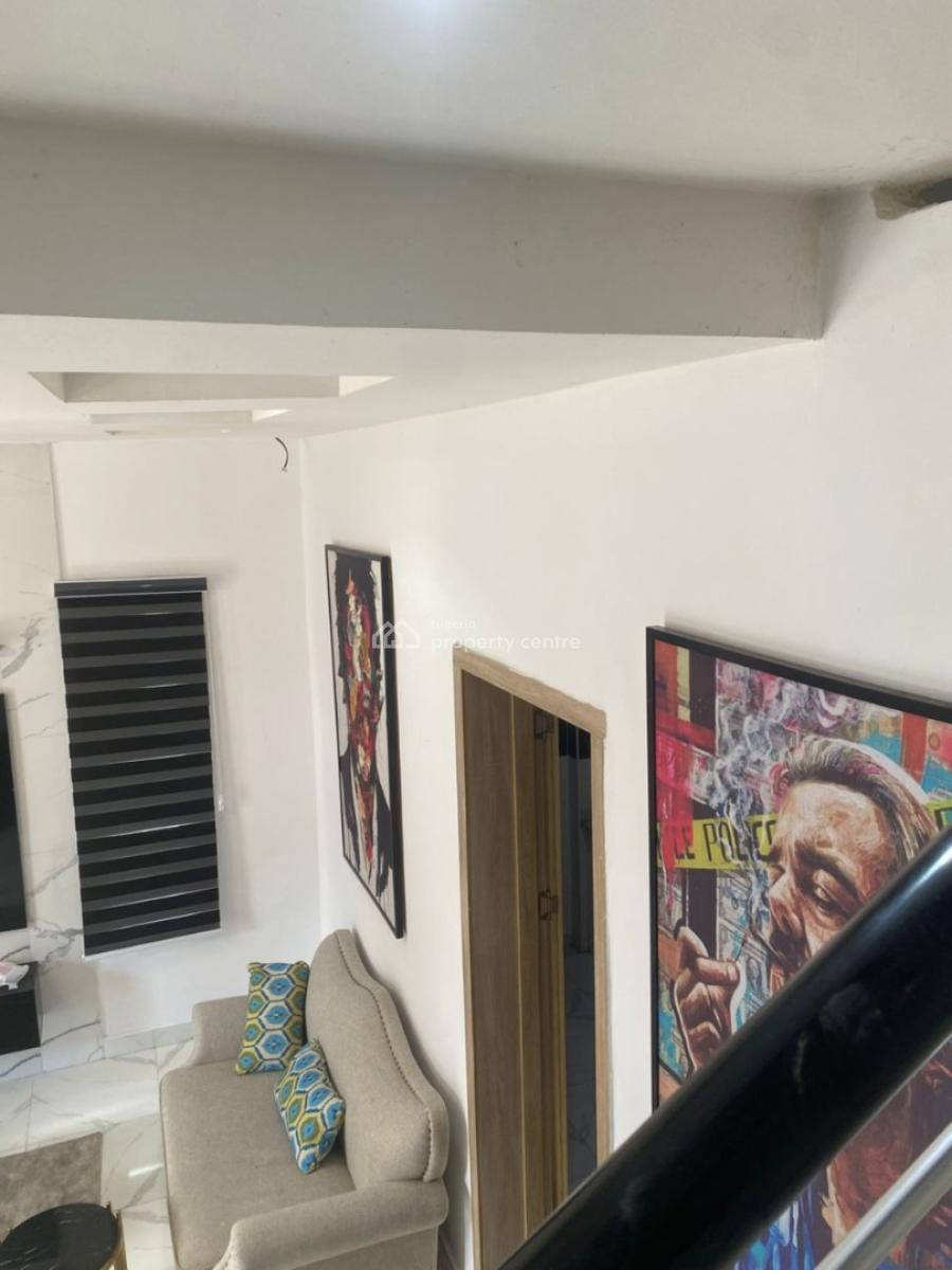 Fully Furnished 3 Bedroom Terrace Duplex with Inverter & Solar., Westend Estate, Ikota, Lekki, Lagos, Semi-detached Duplex for Rent