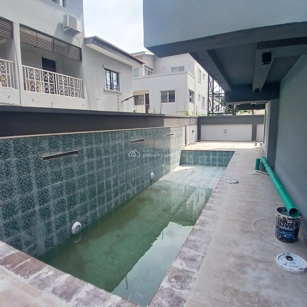 Newly Built 2 Bedroom Maisonette with Swimming Pool, Lekki Phase 1, Lekki, Lagos, Flat / Apartment for Sale