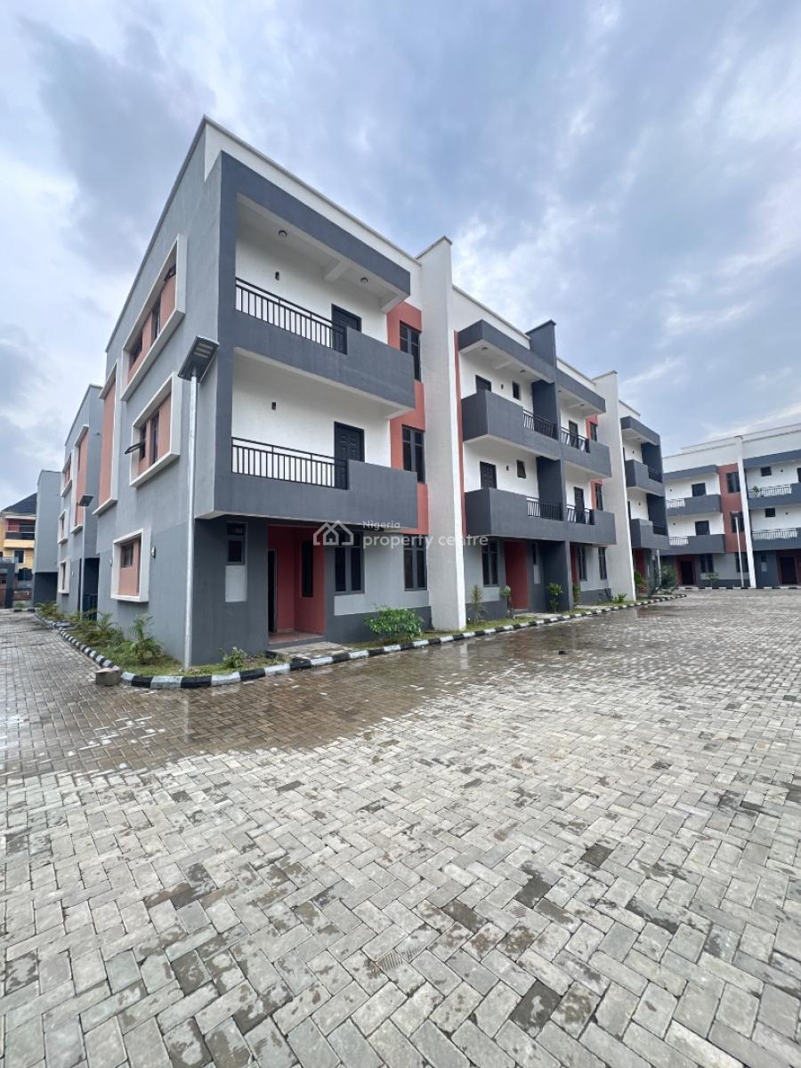 4 Bedroom Terrace Duplex with Bq, Ikate, Lekki, Lagos, Terraced Duplex for Rent