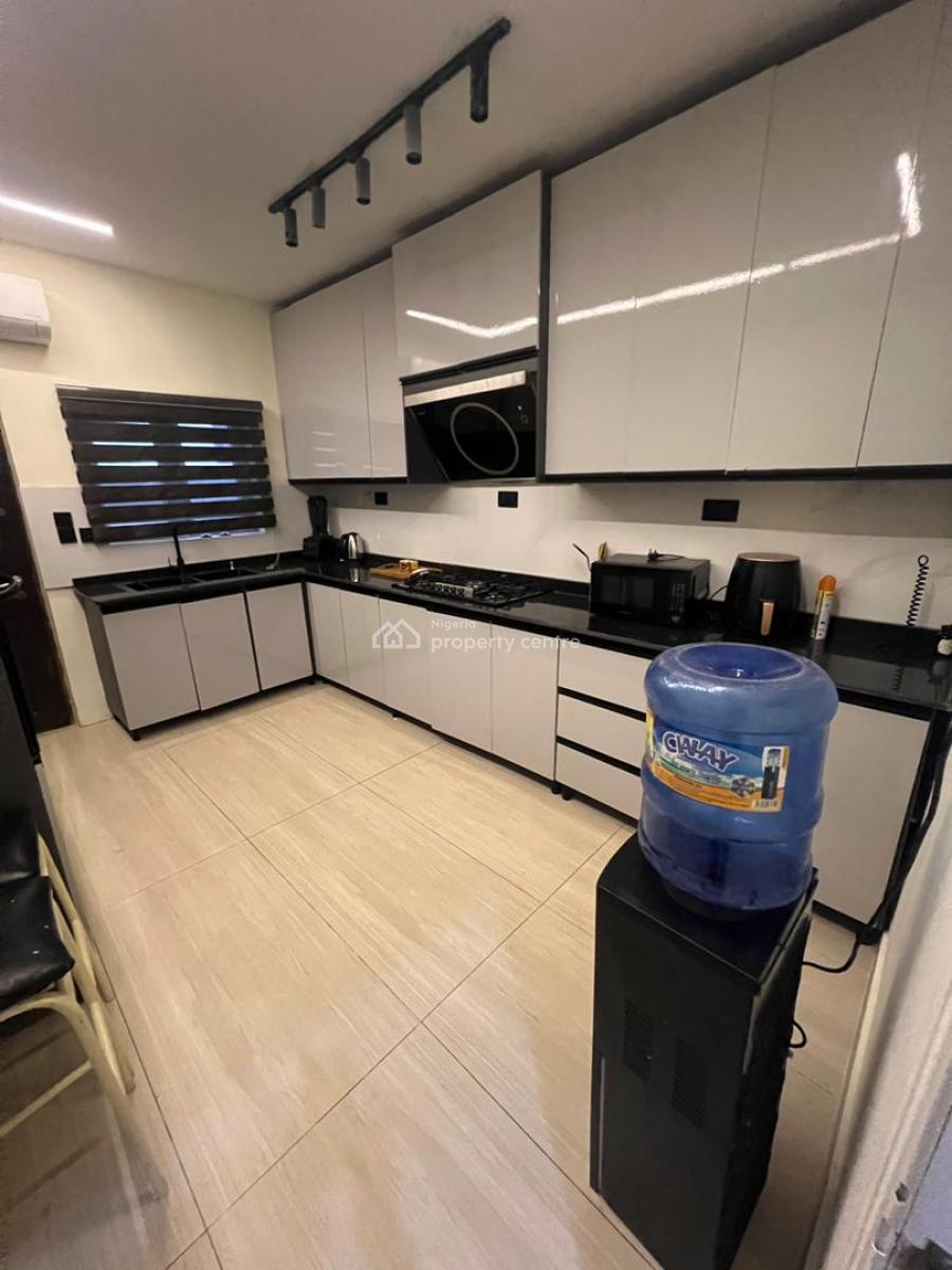 Fully Furnished 4 Bedroom Duplex with Private Pool, Inverter, Fatai Kudirat Estate, Agungi, Lekki, Lagos, Semi-detached Duplex for Rent