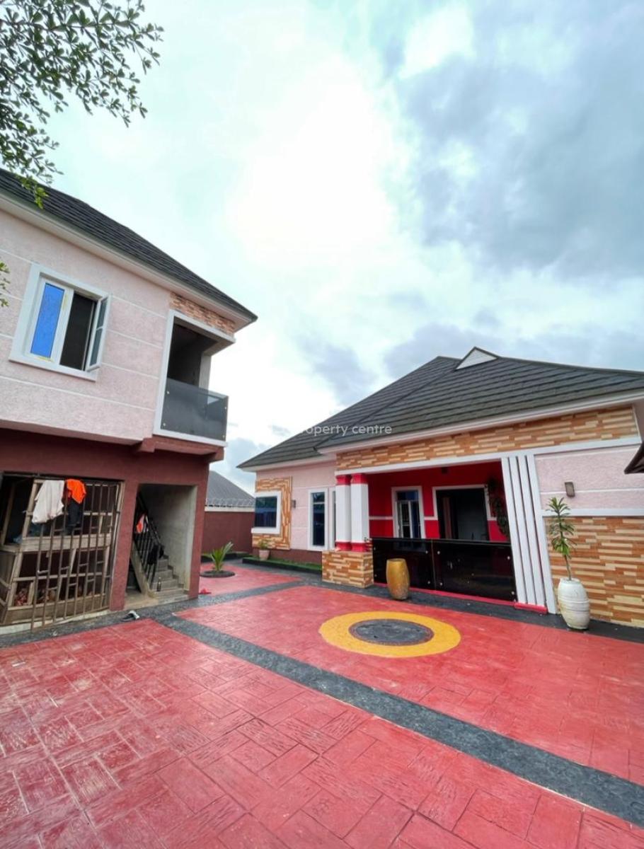 4 Bedroom Bungalow Wt. Gatehouse, Elikpokwoudu, Rukpokwu, Port Harcourt, Port Harcourt, Rivers, Detached Bungalow for Sale