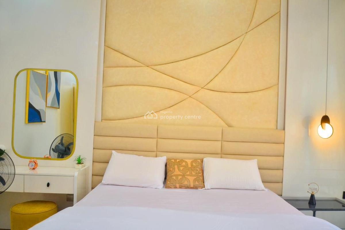 Luxury 2 Bedroom with Excellent Facilities, Jetty Road Inside Lekki Palm City Estate, Lekki, Lagos, Terraced Duplex Short Let