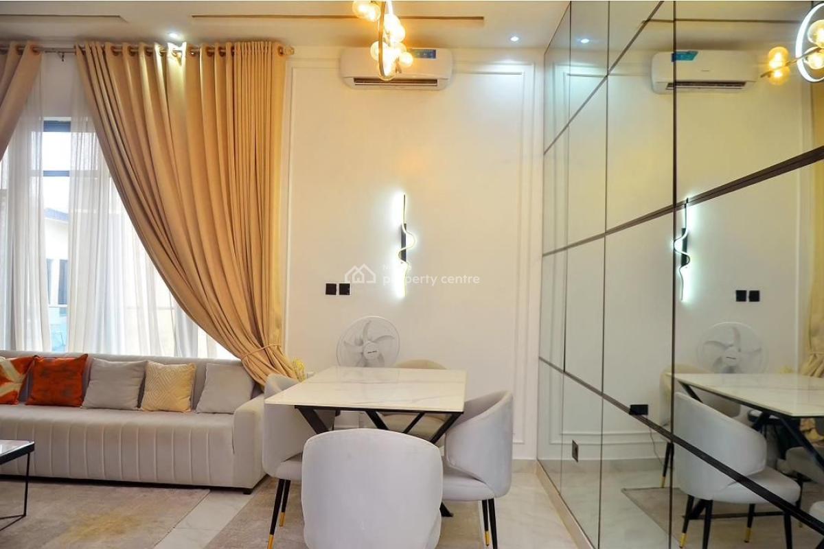 Luxury 2 Bedroom with Excellent Facilities, Jetty Road Inside Lekki Palm City Estate, Lekki, Lagos, Terraced Duplex Short Let