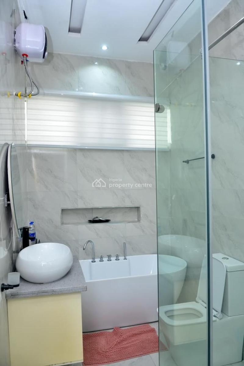 Luxury 2 Bedroom with Excellent Facilities, Jetty Road Inside Lekki Palm City Estate, Lekki, Lagos, Terraced Duplex Short Let