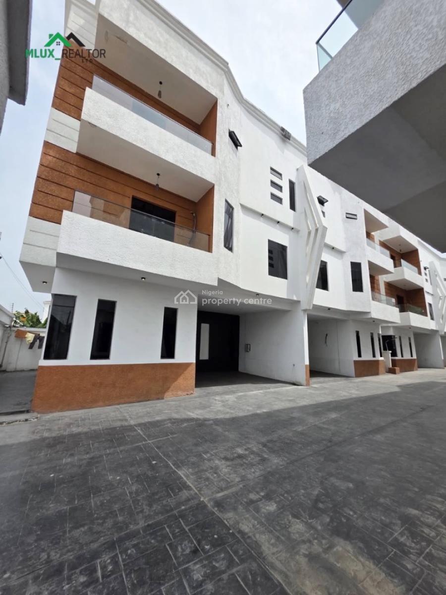 4-bedroom Terrace Duplex with Bq, Osapa, Osapa, Lekki, Lagos, Terraced Duplex for Sale