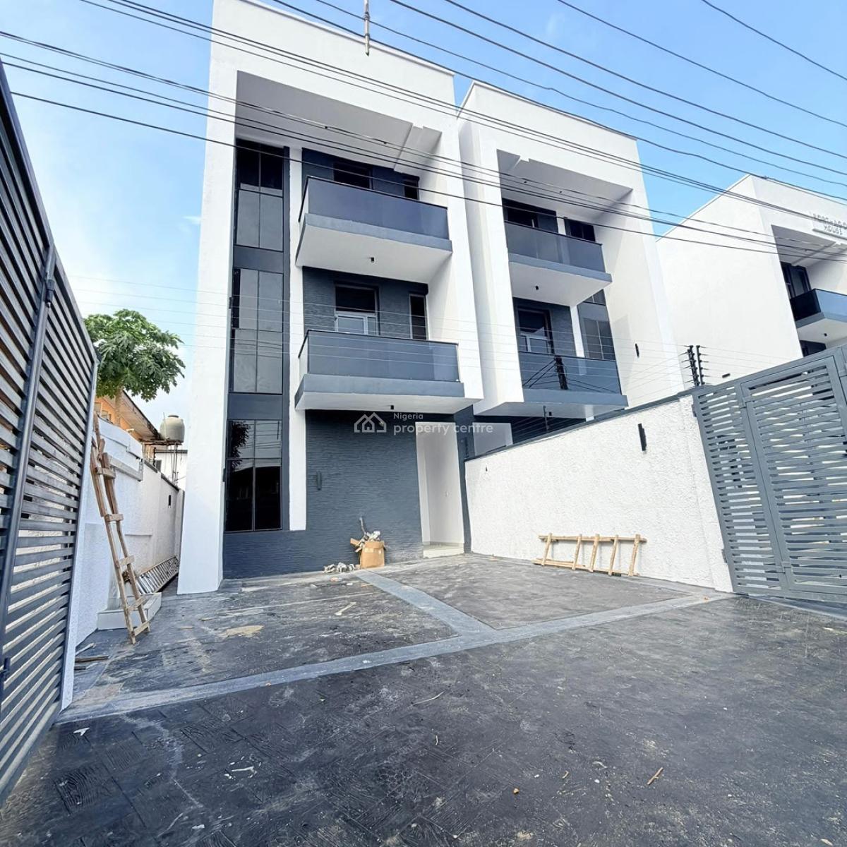 Newly Built 4 Bedroom Semi Detached Duplex, Adeniyi Jones, Ikeja, Lagos, Semi-detached Duplex for Sale