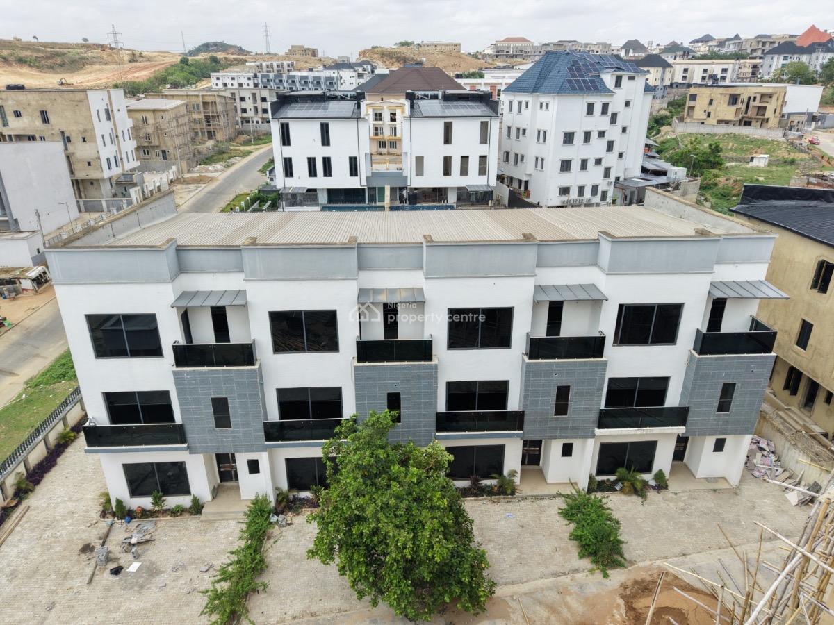 Luxury 5-bedroom Duplex with Bq, Centurion Court, Guzape District, Abuja, Terraced Duplex for Sale