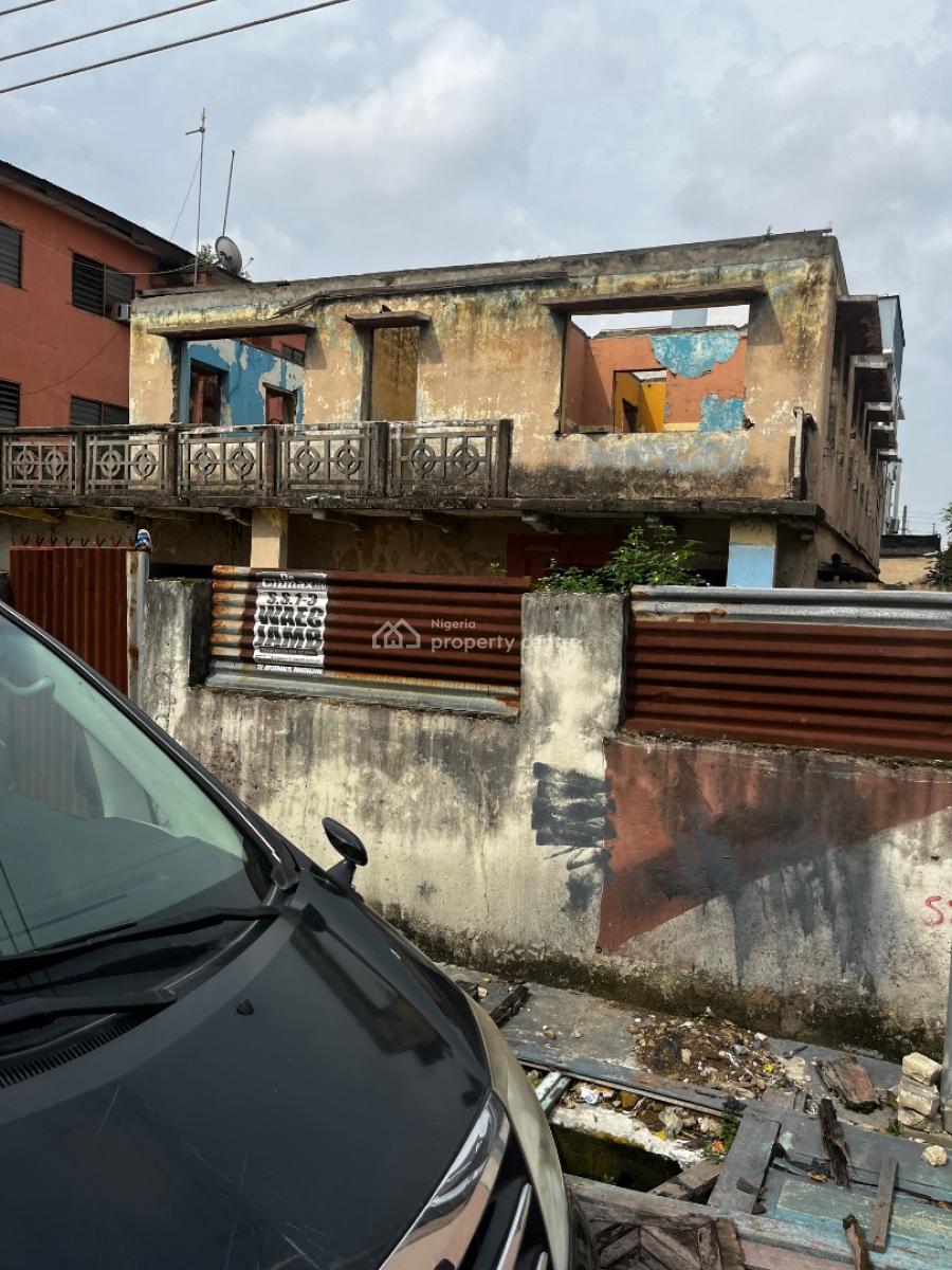 Buy and Redevelop Storey Building on a Full Plot Measuring 500+ Sqm Av, Off Ogunlana, Surulere, Lagos, Block of Flats for Sale