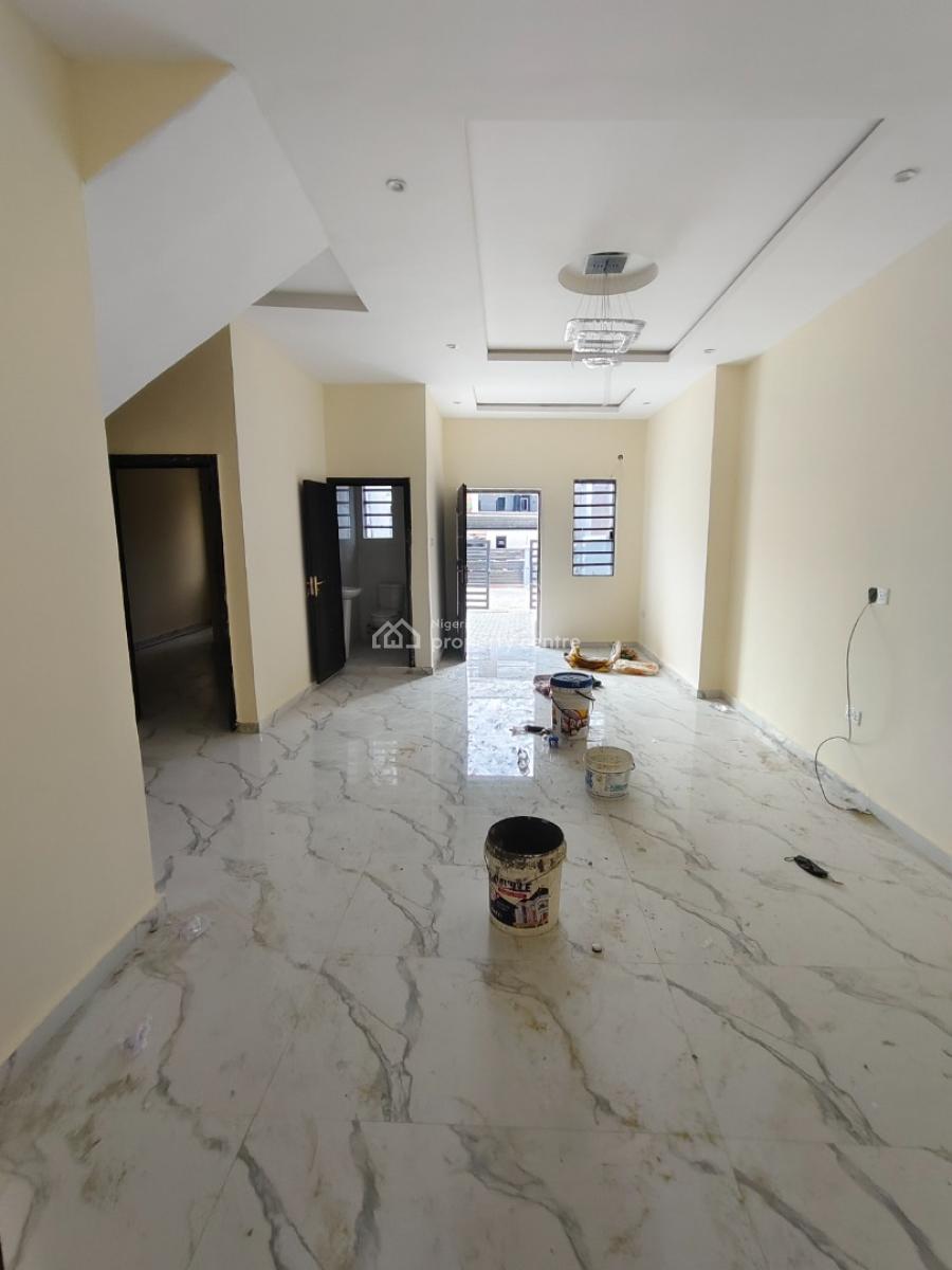 Luxury Standard 4 Bedroom Semi Detached with Bq, Coaster Road, Ajah, Lagos, Semi-detached Duplex for Rent