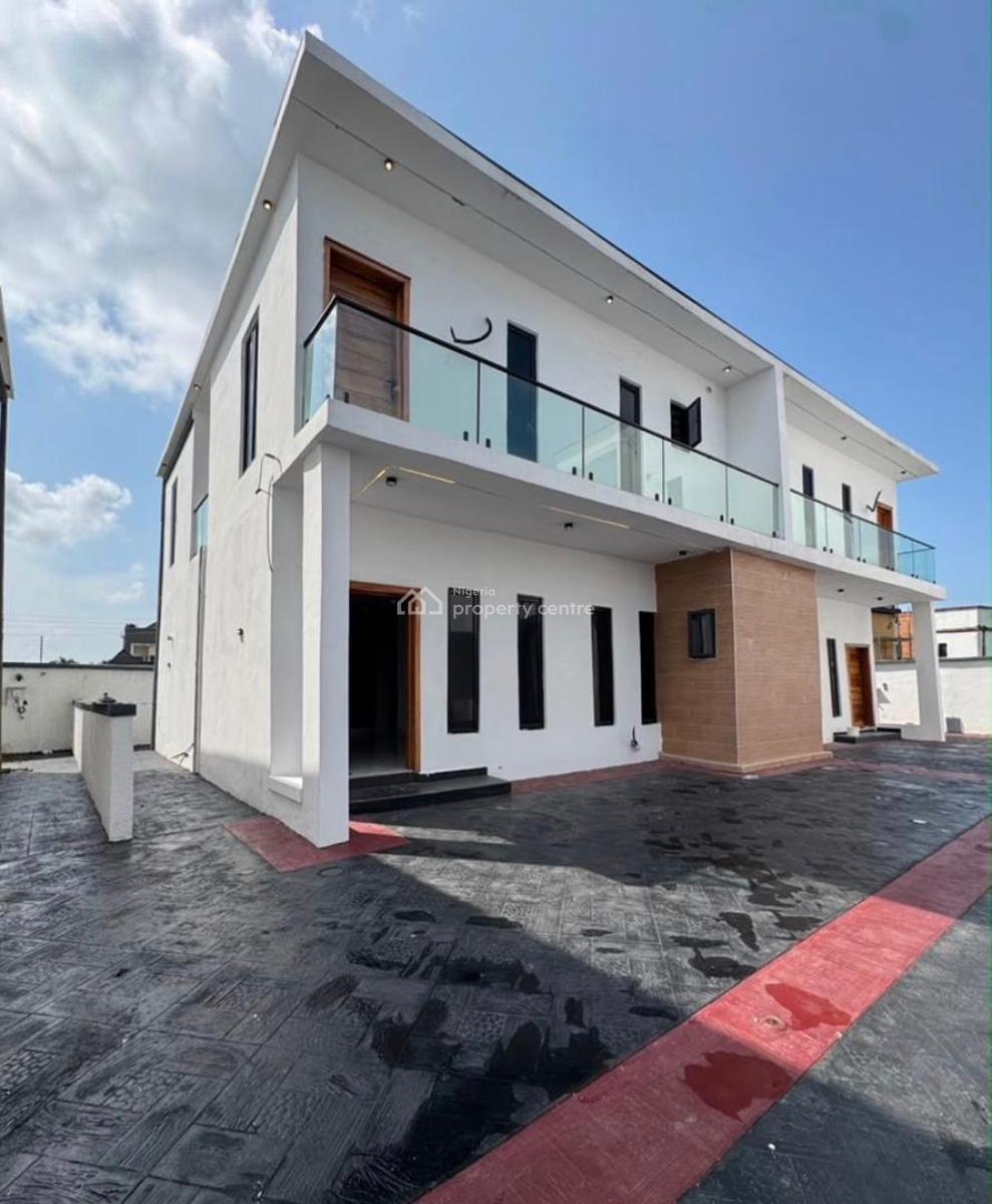 Brand New 4 Bedroom Semi-detached Duplex in a Secure Estate, Lekki, Ajah, Lagos, Semi-detached Duplex for Sale