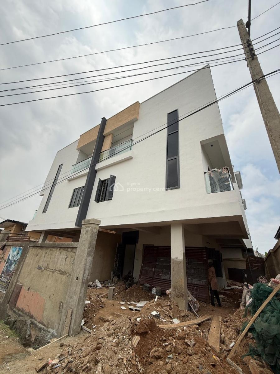 Luxury 4 Bedroom Semi-detached Duplex Plus Bq and Security House, Mende, Maryland, Lagos, Semi-detached Duplex for Sale