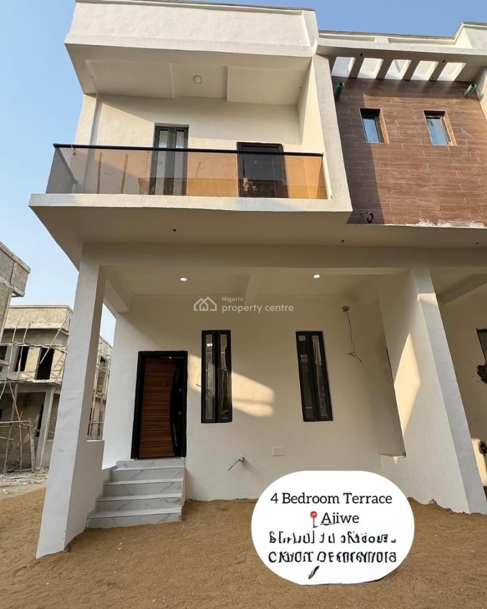 4 Bedroom Terrace Duplex with a 6 Months Payment Plan, Ajah, Lagos, Terraced Duplex for Sale
