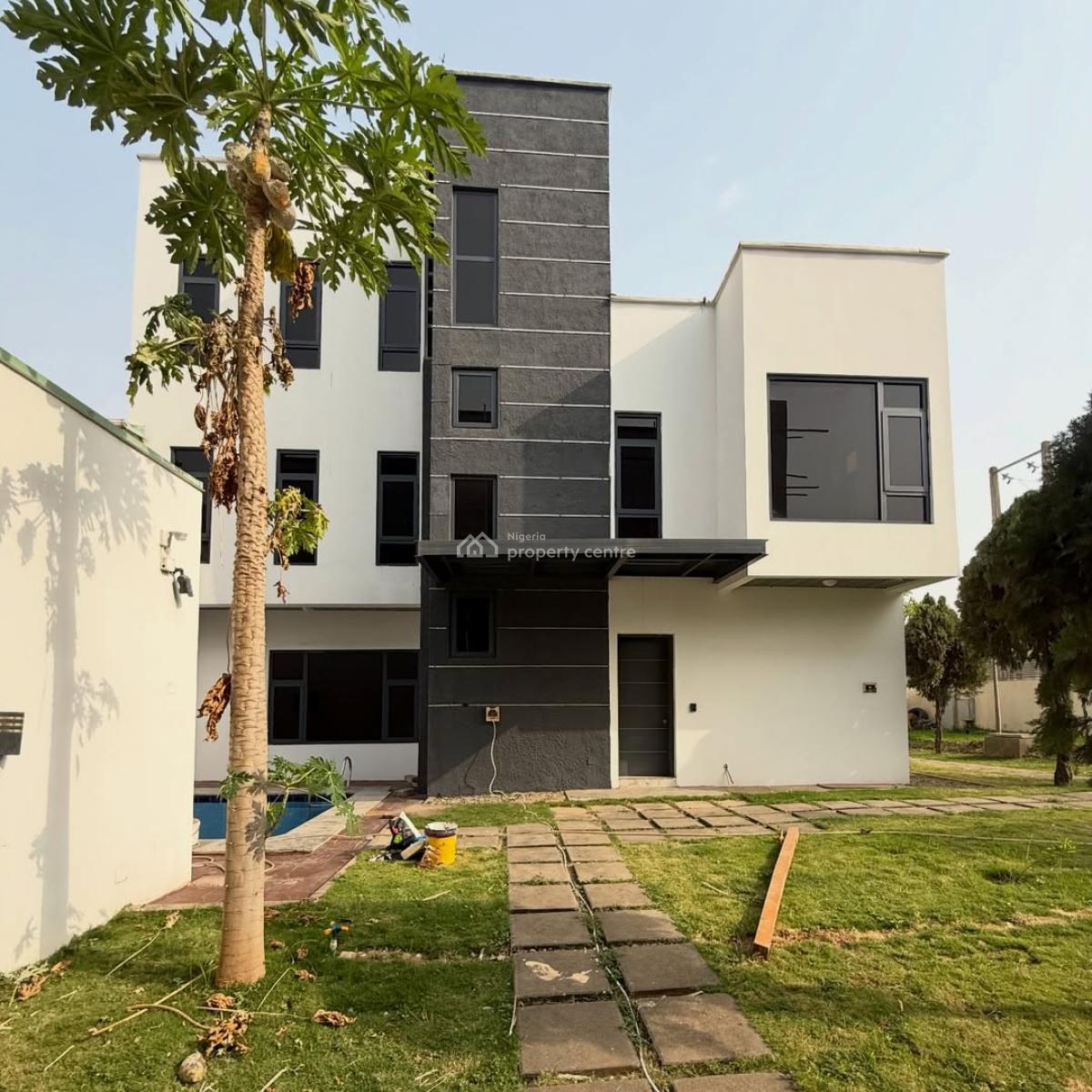 2 Unit of 4 Bedroom Detached Duplex Swimming Pool and Bq Each, Serene Environment, Asokoro District, Abuja, Detached Duplex for Rent