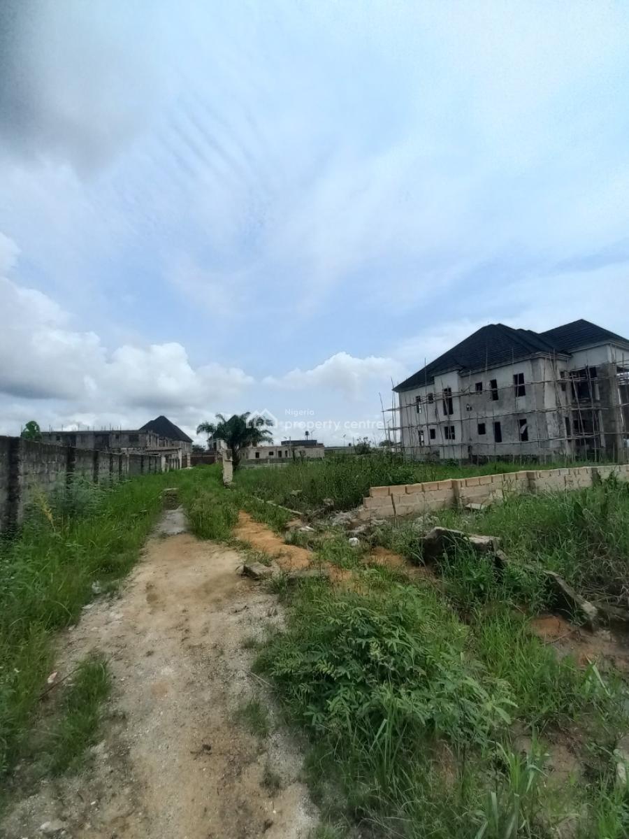 1 Plot of Residential Land in a Prime Location, Omachi Estate, Rumuodomaya, Port Harcourt, Rivers, Residential Land for Sale