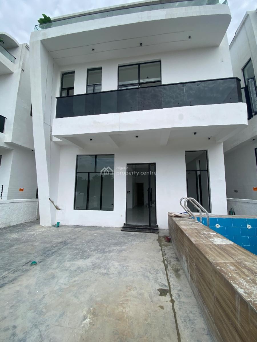 4 Bedrom Detached Duplex with Swimmingpool, Waston Estate After Lbs Lekki Ajah, Ajah, Lagos, Flat / Apartment for Rent