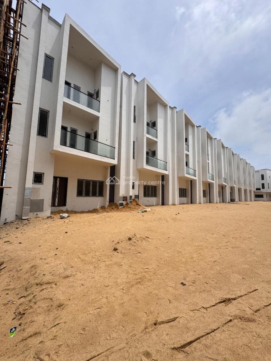 Contemporary 4 Bedroom Terrace Duplex, Osapa-london, Behind Nicon Town, Lekki, Lagos, Terraced Duplex for Sale