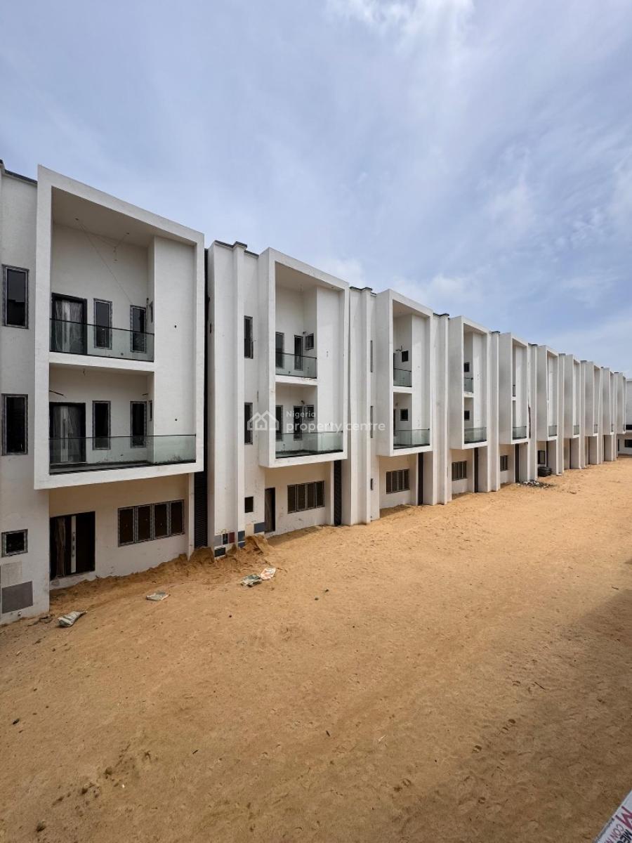 Contemporary 4 Bedroom Terrace Duplex, Osapa-london, Behind Nicon Town, Lekki, Lagos, Terraced Duplex for Sale