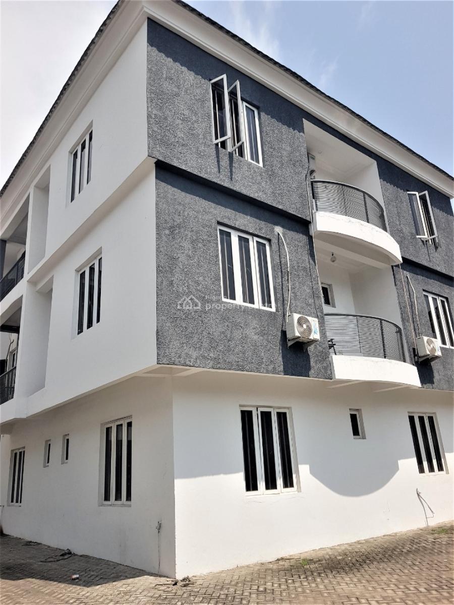 Newly Built 3 Bedroom Flat in a Serene and Tightly Secured Estate, Idado, Lekki, Lagos, Flat / Apartment for Sale