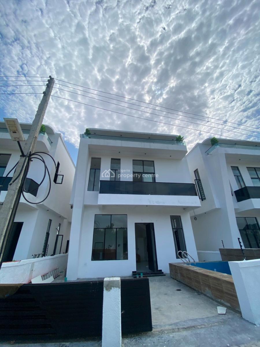 Unique 4 Bedroom Duplex, Sangotedo, Ajah, Lagos, Detached Duplex for Sale
